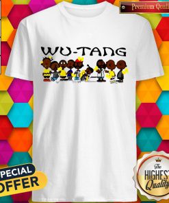 Perfect Black Charlie Brown Wu Tang Clan Shirt