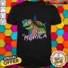 Perfect Turtle Merica American Flag Shirt