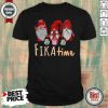 Christmas Gnomes Coffee Fika Time Shirt