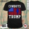 Pretty Cowboys For Trump 2020 Shirt - Design By Mascaratee.com