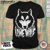 Scary Love Wolf Halloween Shirt