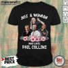 Awesome Just A Woman Who Loves Phil Collins Shirt-Design By Mascaratee.com