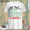 Awesome My Day Grinch I'm Booked! Christmas Shirt-Design By Mascaratee.com