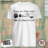 Good Je Suis Une Femme Simple Jaime Les Chiens Et Le Cafe Shirt-Design By Mascaratee.com