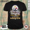 Pittsburgh Steelers 2020 Afc North Division Champions Signatures Tee Shirt - Design by Mascaratee.com
