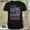 Philadelphia 76ers 75th Anniversary Thank You For The Memories Signatures Shirt - Design by Mascaratee.com