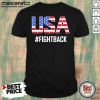 USA #fightback American Shirt - Design by Mascaratee.com