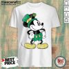 Mickey Mouse Green St. Patrick’s Standing Lucky Shirt - Design by Mascaratee.com
