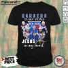New York Rangers In My Veins Jesus In My Heart Shirt- Design By Mascaratee.com