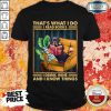 Hot Rottweiler I Read Books I Drink Wine Shirt
