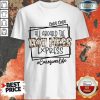 Top All Aboard The Hot Mess Express Caregiver Life Shirt