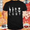 Hot LGBT Liberty Guns Bolso Naso Trump Shirt