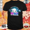 Cat Shhh I'm Reading Book Shirt