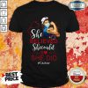 Strong Girl She Believed Cashier Shirt