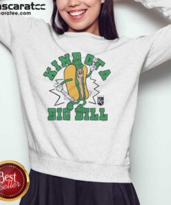 Awesome Kansas City Royals Kind Of A Big Dill Hot Dog KC sweatshirt optimized image showing a cozy long-sleeve pullover with team-themed graphic