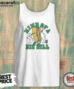 Awesome Kansas City Royals Kind Of A Big Dill Hot Dog KC tank top optimized in blue with graphic print
