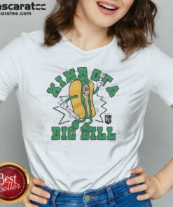 Awesome Kansas City Royals Kind Of A Big Dill Hot Dog KC v neck optimized t-shirt with graphic print