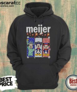 Awesome Meijer Mickey Mouse As Statue Of Liberty And Uncle Sam Patriotic hoodie optimized, featuring a patriotic graphic on a comfortable hoodie