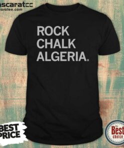 Awesome Rock Chalk Algeria Bold Text