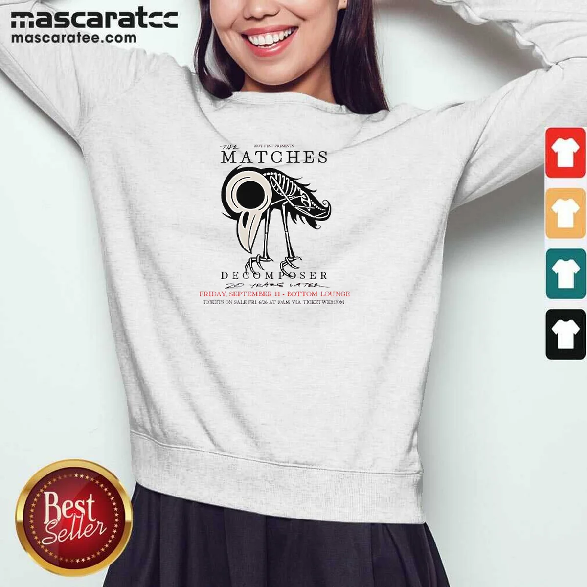 Awesome The Matches Decomposer 20 Years Sweatshirt Awesome The Matches Decomposer 20 Years Sweatshirt