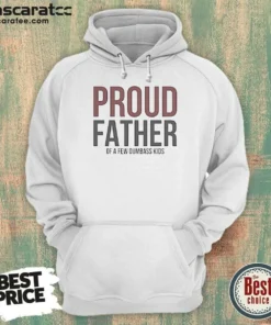 Funny Proud Father Of A Few Dumbass Kids Hoodie