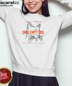 Funny Smile Empty Soul Cabretta 20 Years Of Vultures Tour Madison WI The Annex Sweatshirt