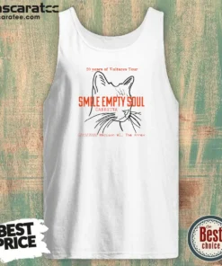 Funny Smile Empty Soul Cabretta 20 Years Of Vultures Tour Madison WI The Annex Tank Top