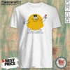 Good Movies By Yourself Club Yellow Blob Character Holding A Red Candy Art