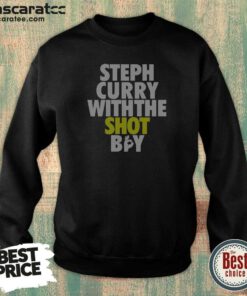 Good Steph Curry With The Shot Boy Sweatshirt