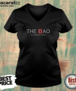 Good The Dao In Code We Trust V-Neck Shirt
