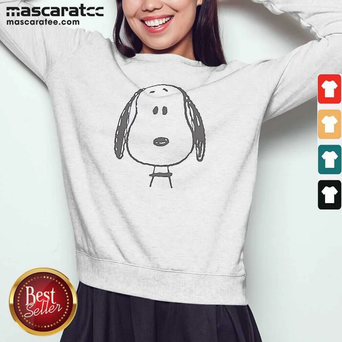 Hot Peanuts Snoopy Larger Than Life Sweatshirt