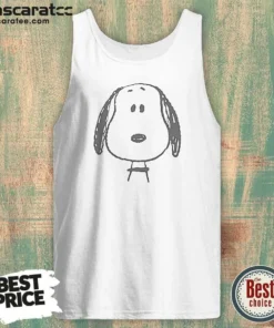 Hot Peanuts Snoopy Larger Than Life Tank Top