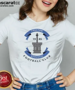 Hot Preston Athletic Football Club 1945 Soccer V-Neck Shirt