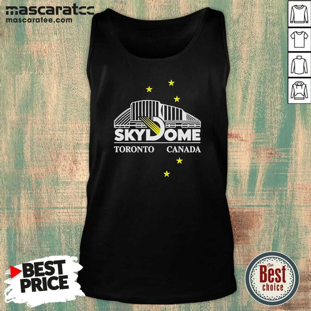 Hot Toronto Blue Jays MLB Skydome Toronto Canada Stadium Tank Top