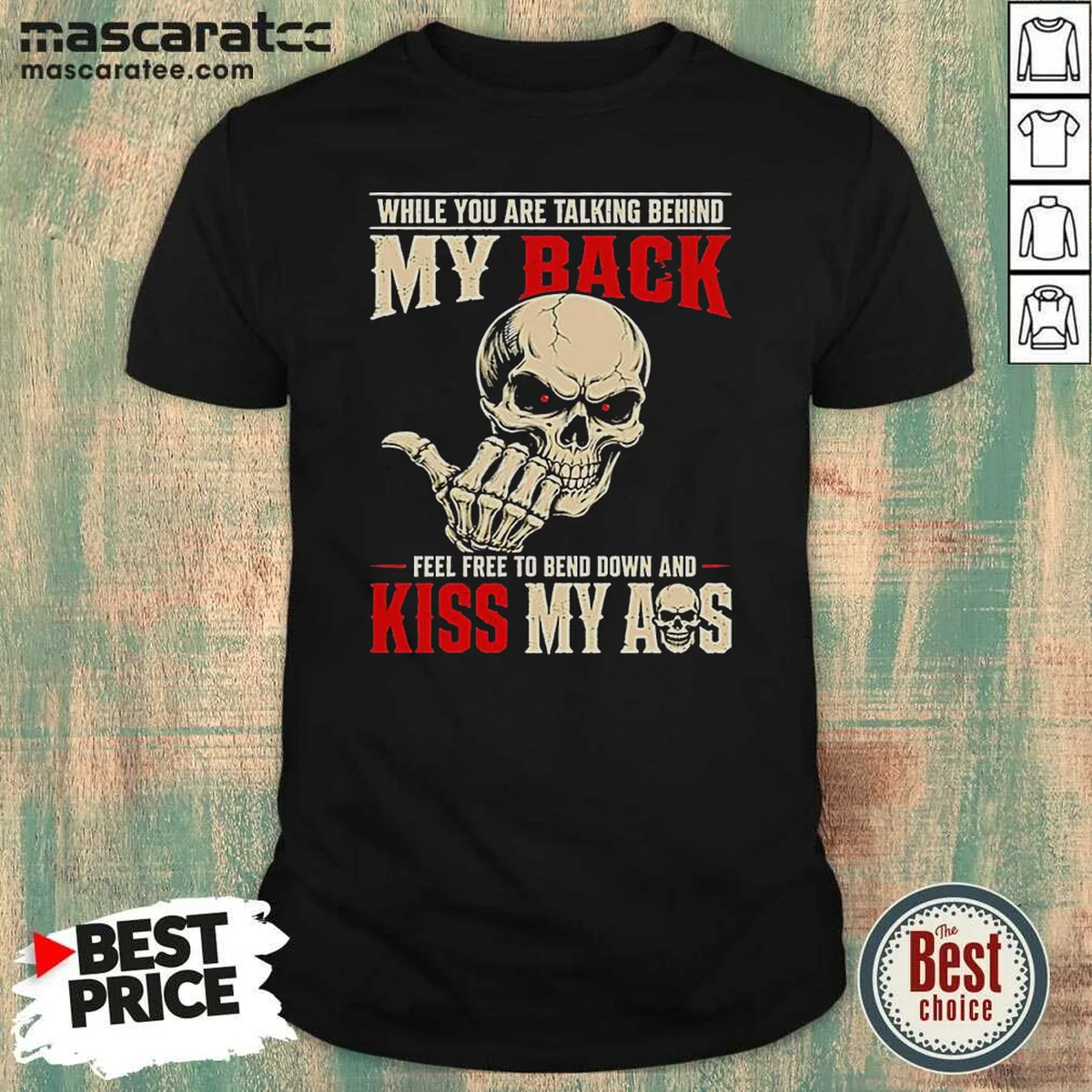 Hot While You Are Talking Behind Shirt Hot While You Are Talking Behind Shirt