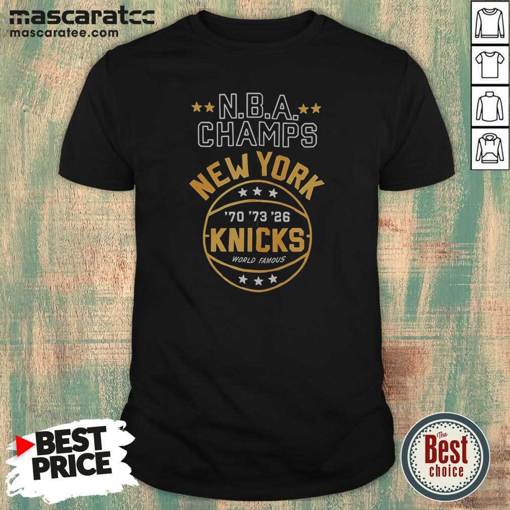 Nice New York Knicks NBA Champs Shirt Nice New York Knicks NBA Champs Shirt