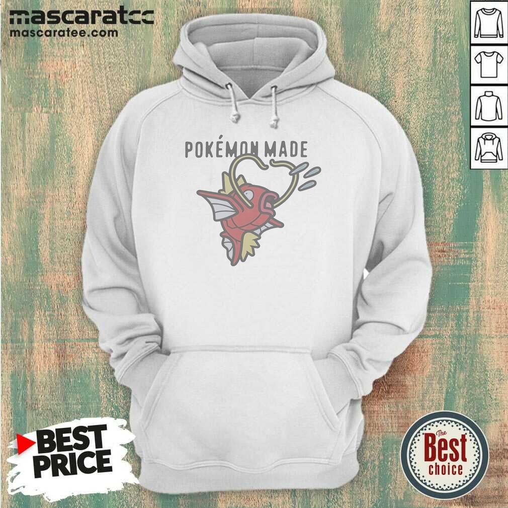 Nice Pokemon Made Magikarp Nintendo Anime Hoodie Nice Pokemon Made Magikarp Nintendo Anime Hoodie
