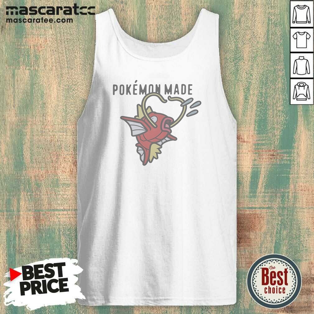 Nice Pokemon Made Magikarp Nintendo Anime Tank Top