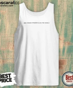 Official Unlicensed Power Rules The World Tank Top