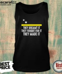 Original Uracao Flag They Dreamed It Fought For It Tank Top
