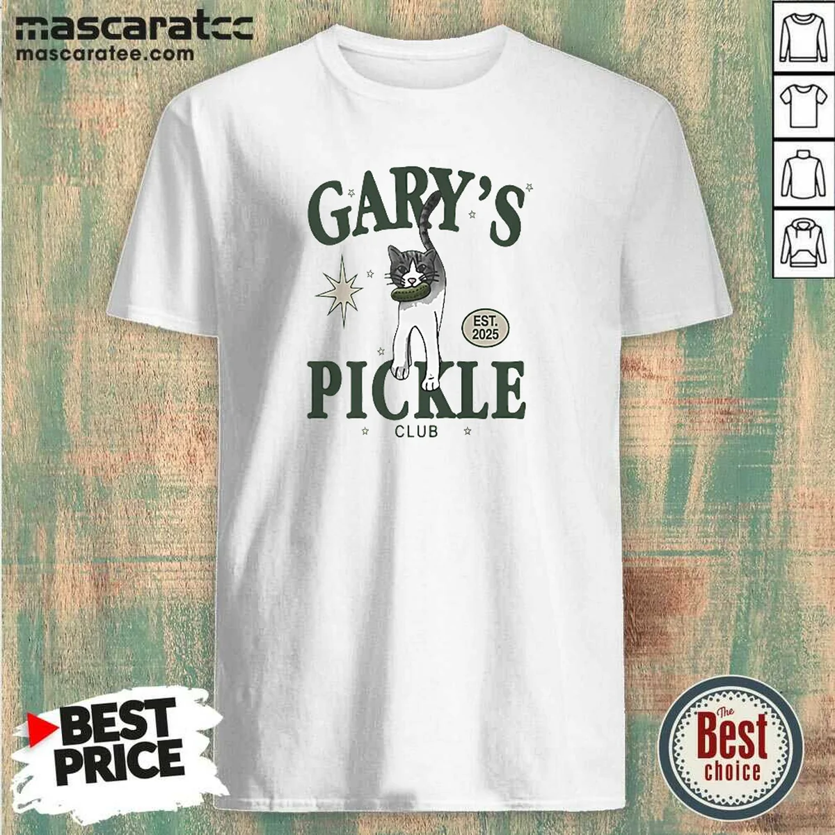 Pretty Nine Garys Pickle Club Est Shirt Pretty Nine Garys Pickle Club Est Shirt