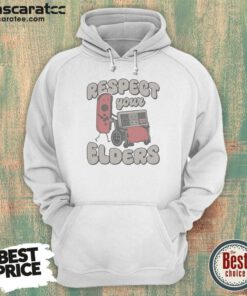 Pretty Respect Your Elders Gamer Humor Switch And NES Controller Hoodie