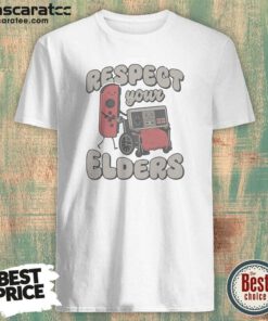 Pretty Respect Your Elders Gamer Humor Switch And NES Controller shirt optimized for comfortable fit and vibrant print