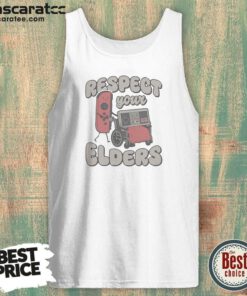 Pretty Respect Your Elders Gamer Humor Switch And NES Controller Tank Top