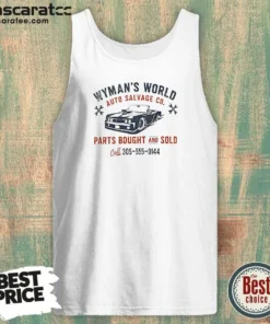 Pretty Wymans World Auto Salvage Co Tank Top