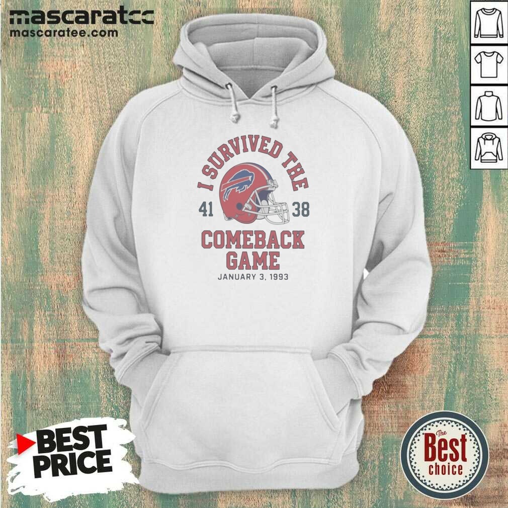 Top Nice Buffalo Bills I Survived Hoodie Top Nice Buffalo Bills I Survived Hoodie
