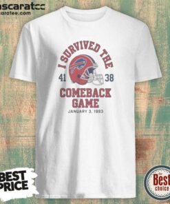 Top Nice Buffalo Bills I Survived The Comeback Game