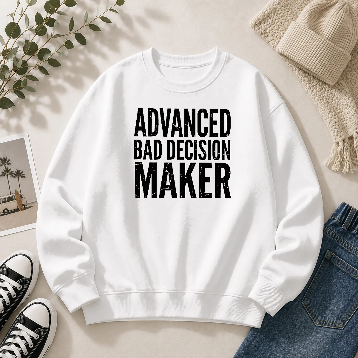 Awesome Advanced Bad Decision Maker Sweater