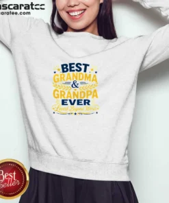 Awesome Grandparents Day Typography Family Love Sweatshirt