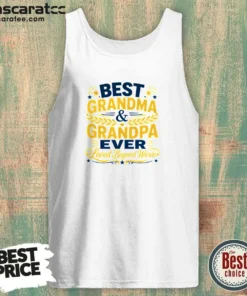 Awesome Grandparents Day Typography Family Love Tank Top